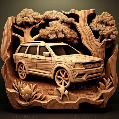 3D модель Dodge Journey (STL)